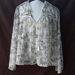 A.n.a Floral Blouse